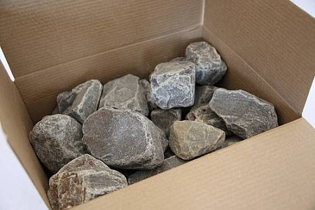 Кварцит Огненный Камень (20 кг), коробка