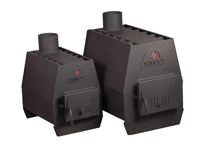 Печь отопительная ПЕЧИТЕПЛОВ-50 (черный)